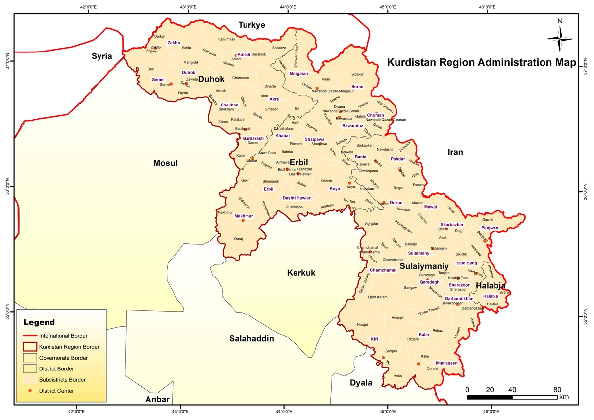 Big Kurdistan Map
