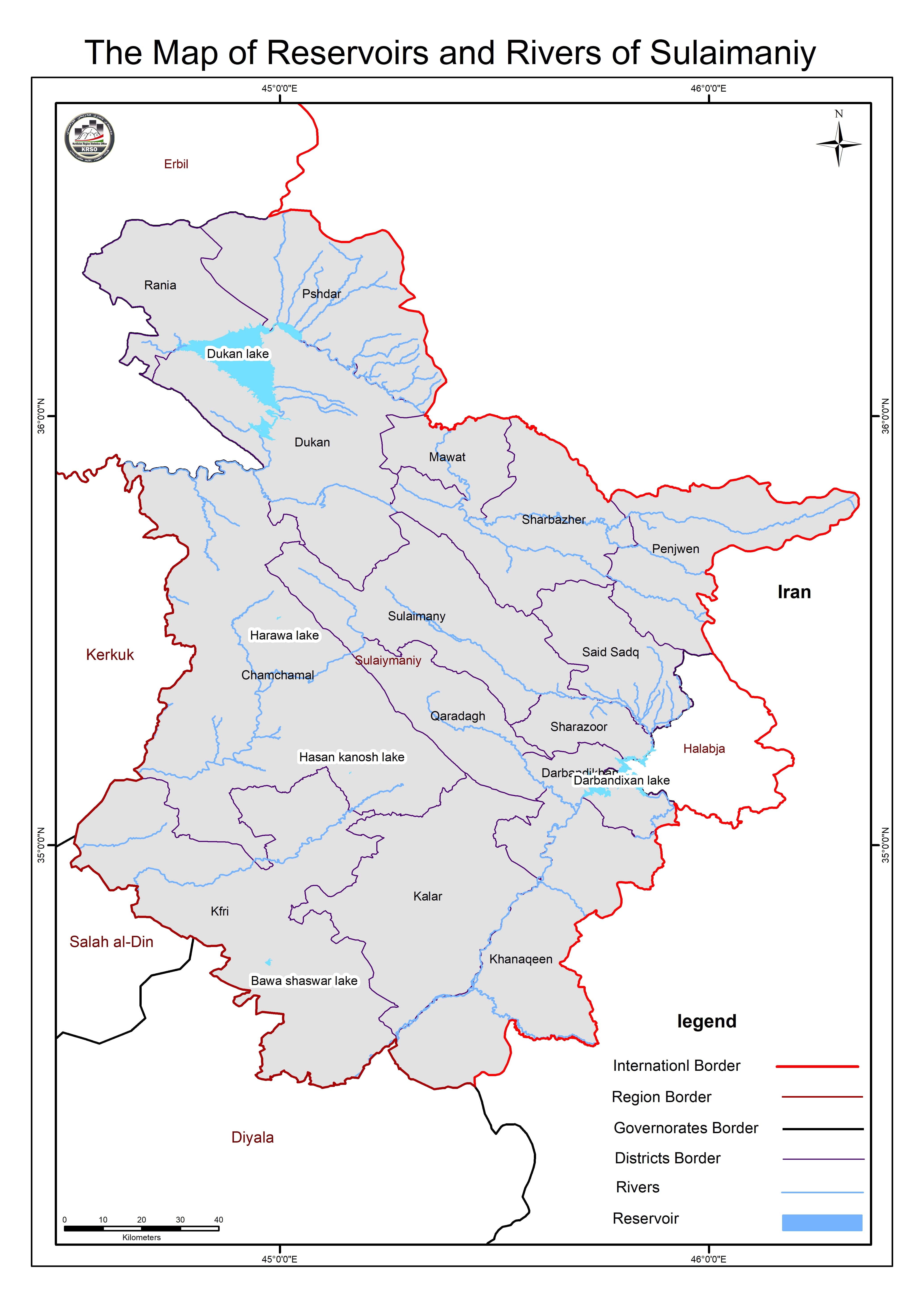 Reservoirs and River